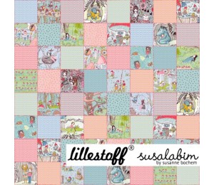 Bio Baumwolle Lillestoff - Patchwork Susalabim